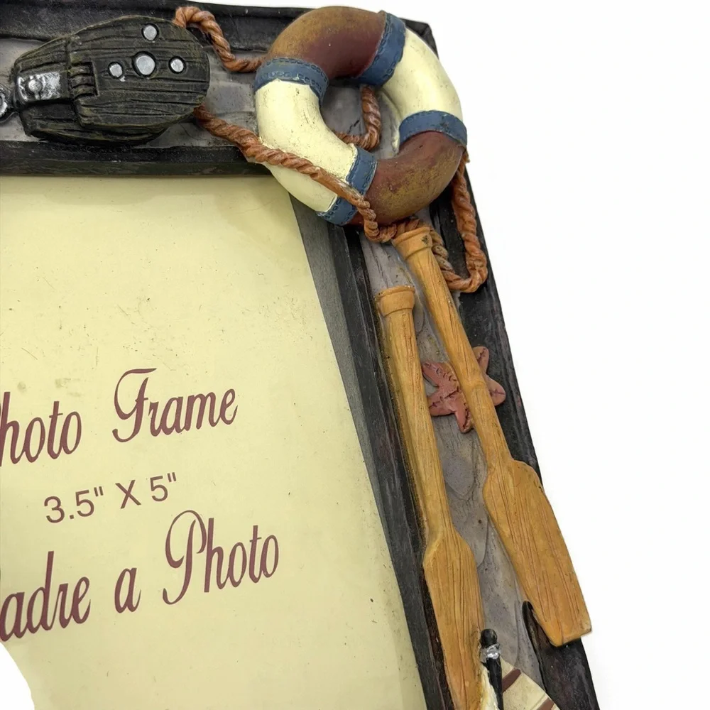 Nautical Coastal Ceramic Picture Frame